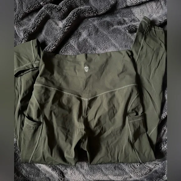 Gymreaper Forest Green Women's Leggings extra large - Picture 2 of 5